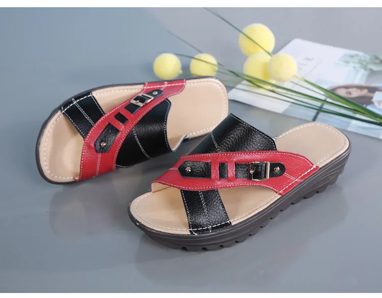 AH 1793-2019 Genuine Leather New Women Sandals-3
