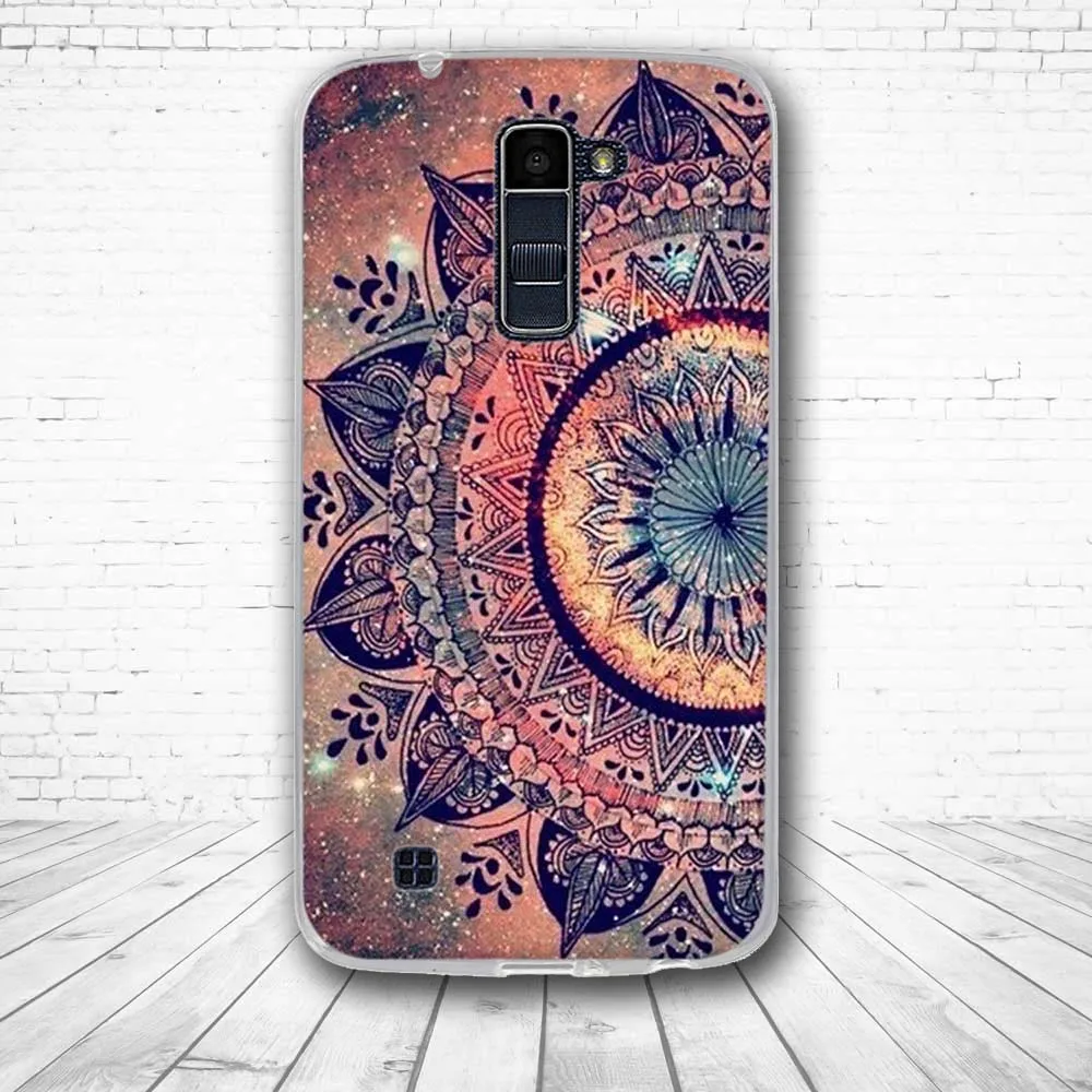 Для задней крышки LG K10 силиконовый чехол ТПУ Coque Fundas роскошный 3D милый для Lte K420N
