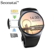Bluetooth smart watch telefon kw18 sim-tf-karte herzfrequenz reloj smartwatch tragbare armbanduhr für apple getriebe s2 huawei