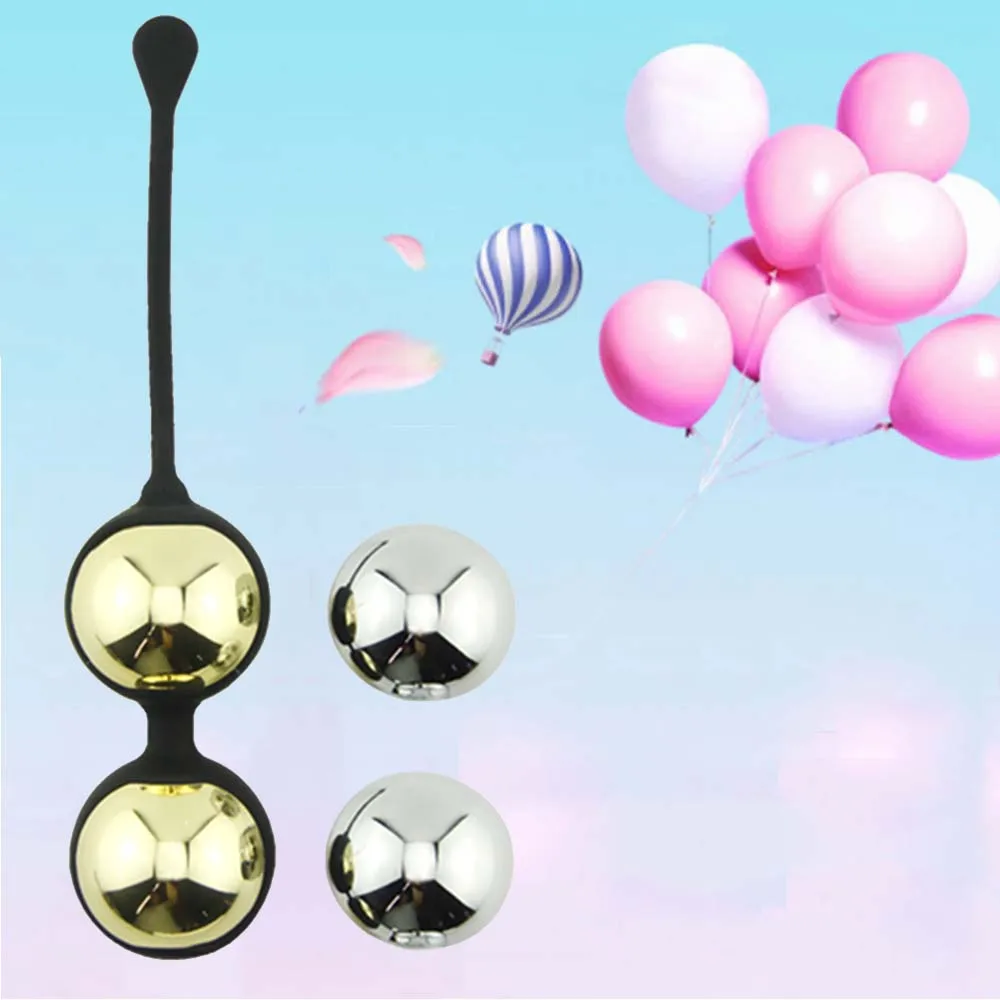 Metal shrinking ball Vaginal Dumbbell Smart Bead Love Ball make a tighter vagina Kegel exercise for women | Красота и здоровье