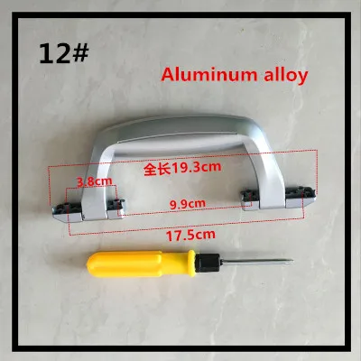 Сменная телескопическая ручка для багажа, ручка для деталей багажа, запчасти для ремонта, ручка для чемодана, аксессуары для багажа, ручка для чемодана A01 - Цвет: 12