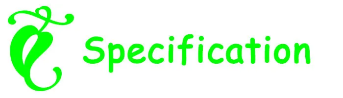 specification