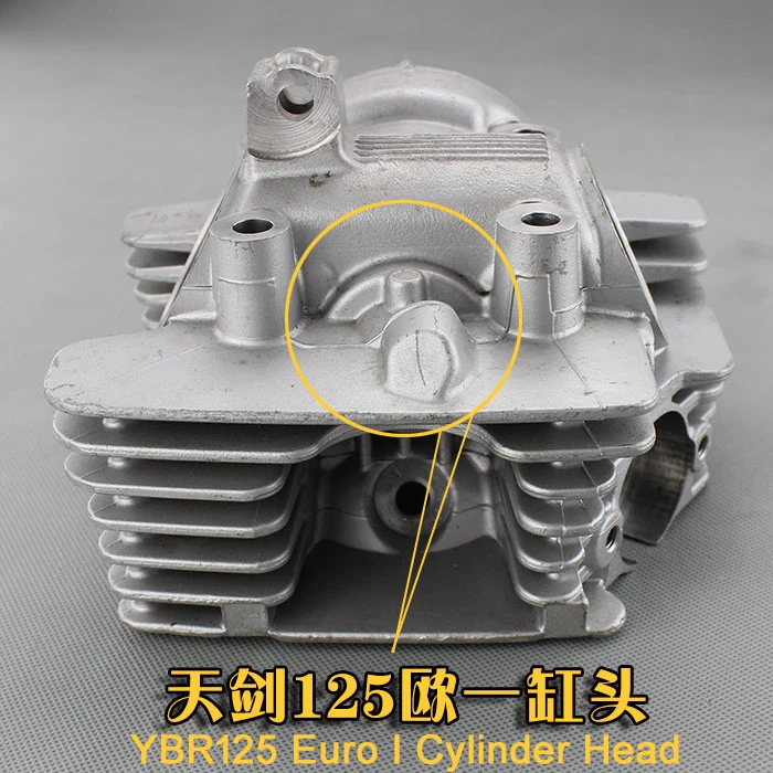 

Motorcycle Cylinder Head For Yamaha YBR125/JYM125(Euro I Model)