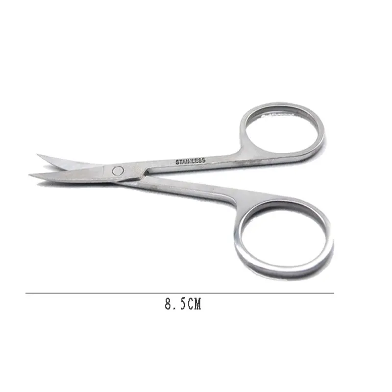 3 шт. ножницы для бровей, ресниц Макияж Мини бровей Scissor Отделка Инструмент для бровей Scissor триммер Professional бровей Приспособление для исправления формы