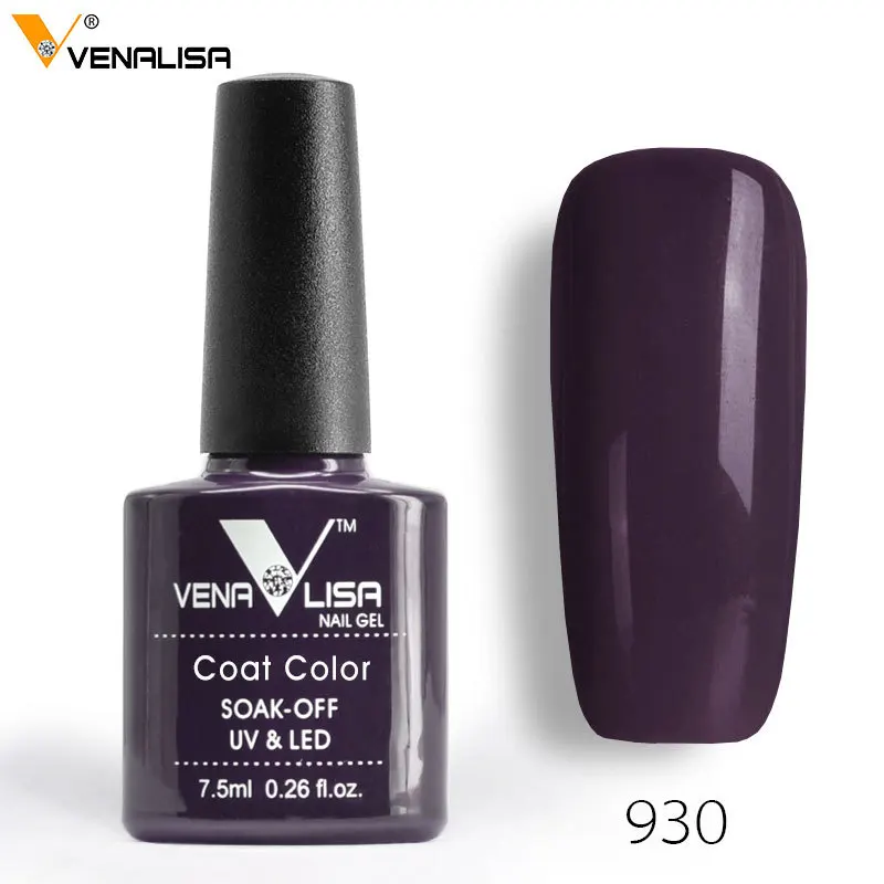 Venalisa Мода Bling 7,5 мл замачиваемый УФ гель лак для ногтей косметика для дизайна ногтей маникюр ногтей гель лак Shellak лак для ногтей - Цвет: 930