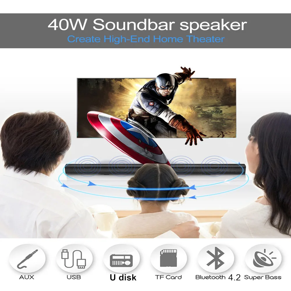 bluetooth soundbar speaker_