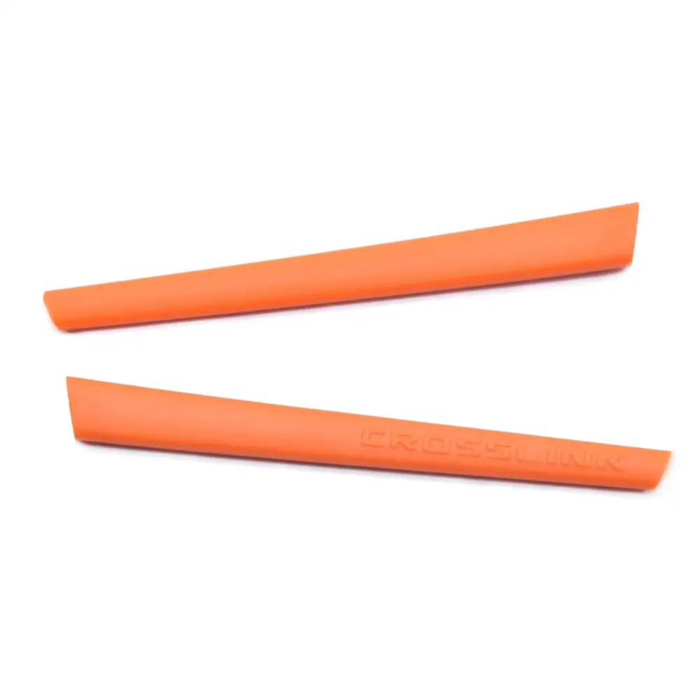 HKUCO Сменный Набор силиконовых ножек для перекрестных звеньев OX8037 8041 8111 солнцезащитные очки ушные вкладыши резиновый комплект - Цвет линз: Orange