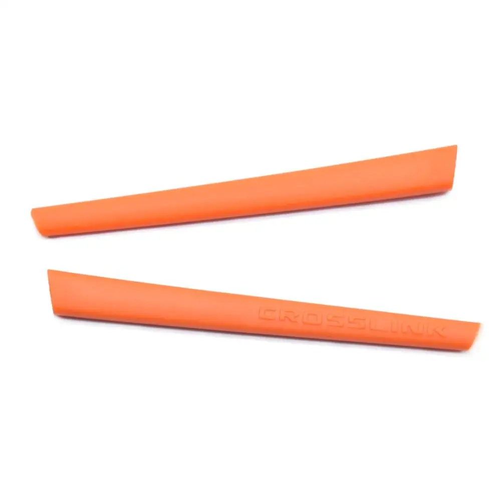 Orange HKUCO Сменный Набор силиконовых ножек для перекрестных звеньев OX8037 8041 8111 солнцезащитные очки ушные вкладыши резиновый комплект - Цвет линз: Orange