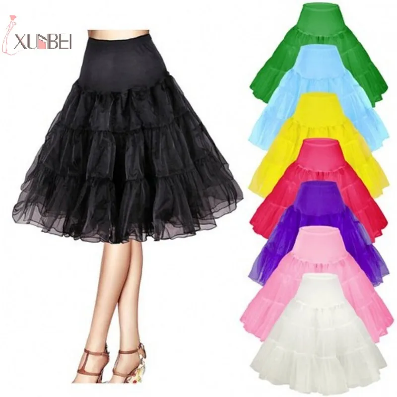 

Free Short Cheap Crinoline Bridal Wedding Dress Petticoat Tulle Skirt Rockabilly Tutu Underskirt Slips Wedding Accessories New