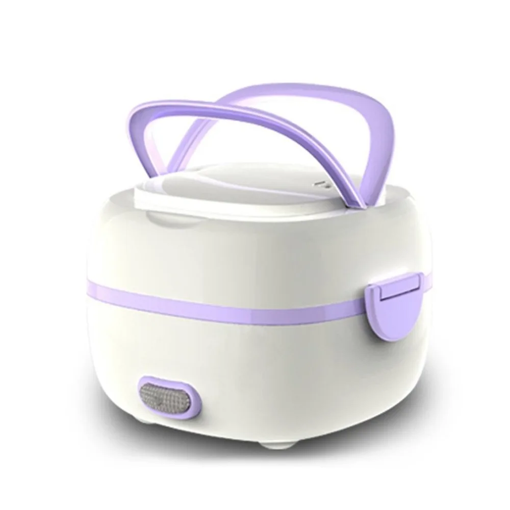 

Multifunctional Electric Lunch Box Mini Rice Cooker Portable Food Heating Steamer Heat Preservation Lunch Box EU Plug