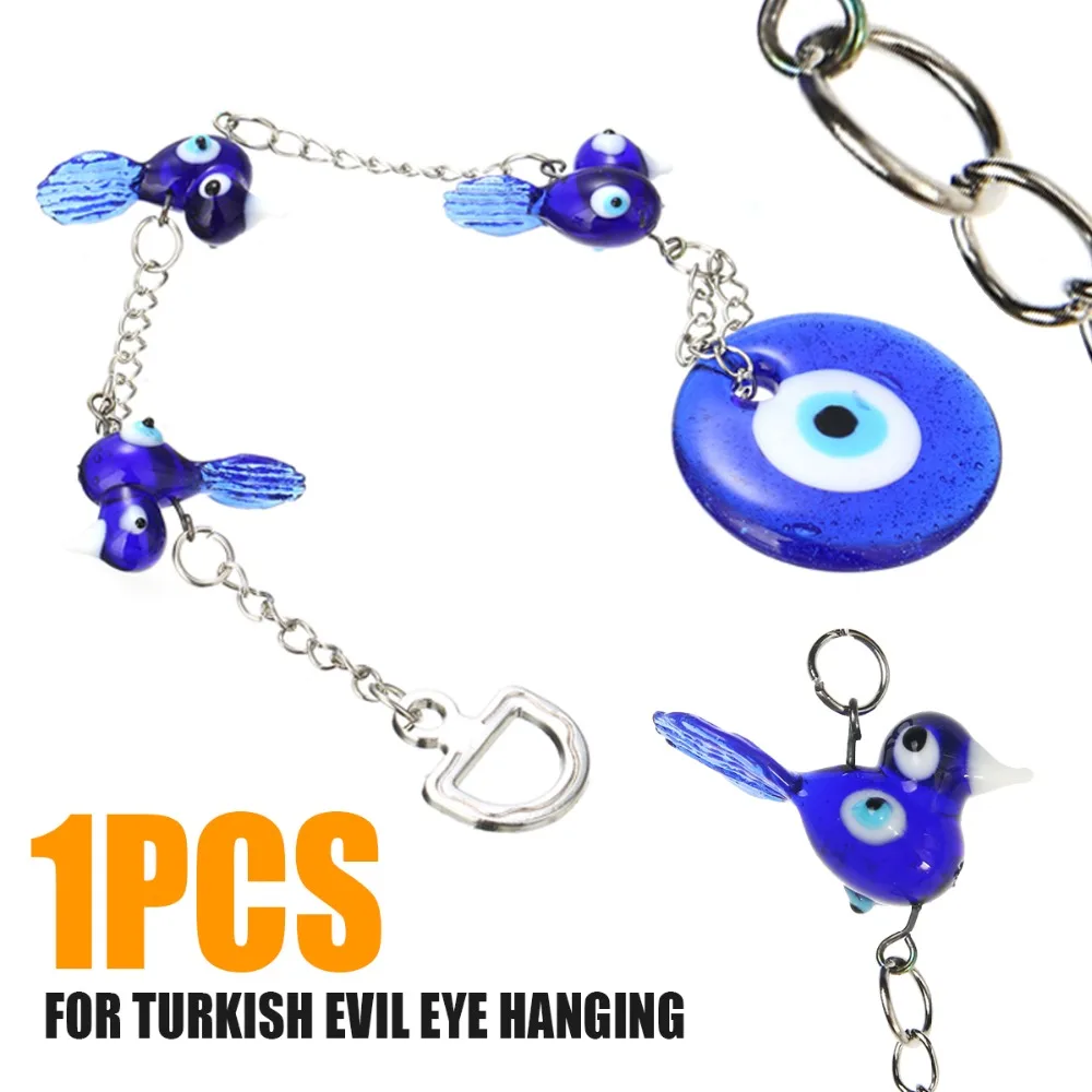 Турецкий Дурной глаз кулон Ласточка амулет висящий орнамент синий счастливый Шарм подарок для стены домашний декор Shellhard