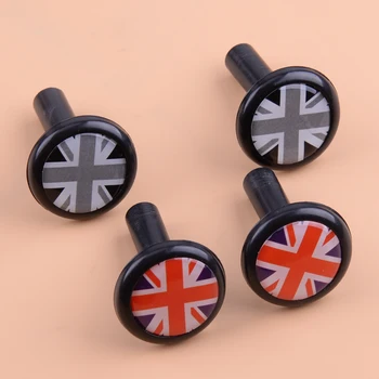 

DWCX 1 Pair Car Union Jack UK Flag Style Modified Door Lock Pin Fit For Mini Cooper
