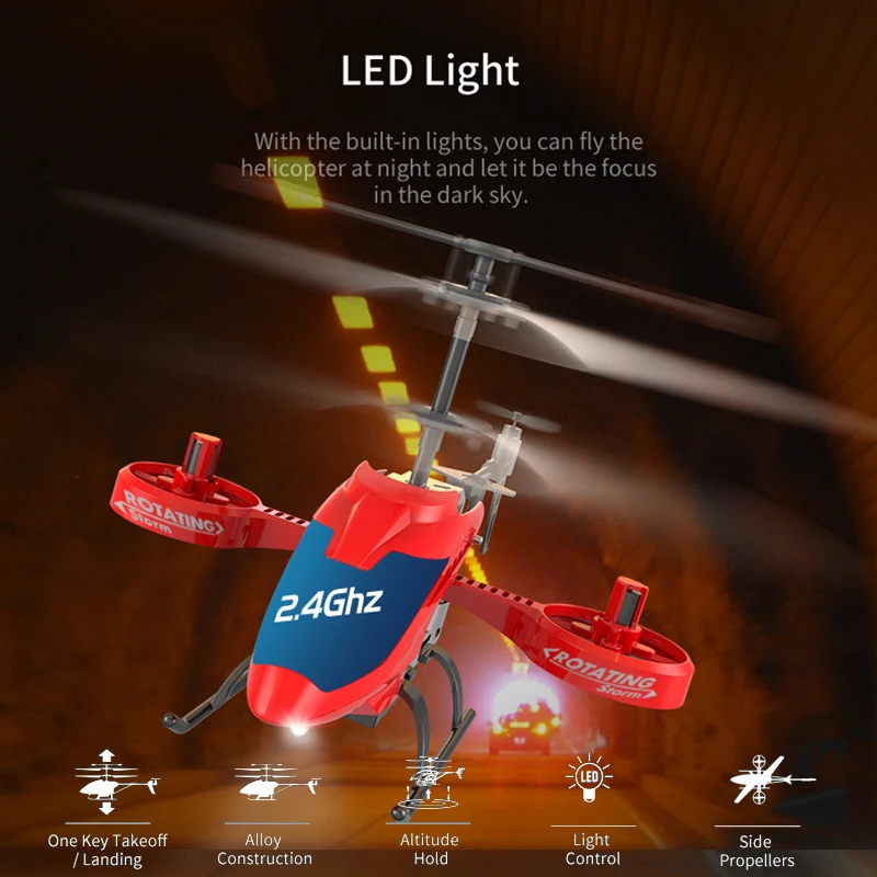 

JX02 Flying RC Helicopter 4CH 2.4G Mini Remote Control Quadcopter Aircrafts Toys for Children Xmas gifts Brinquedos Kids Gift
