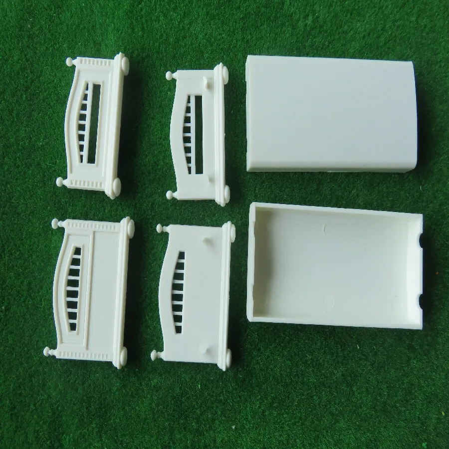 architecture model scale bed abs plastic (7)