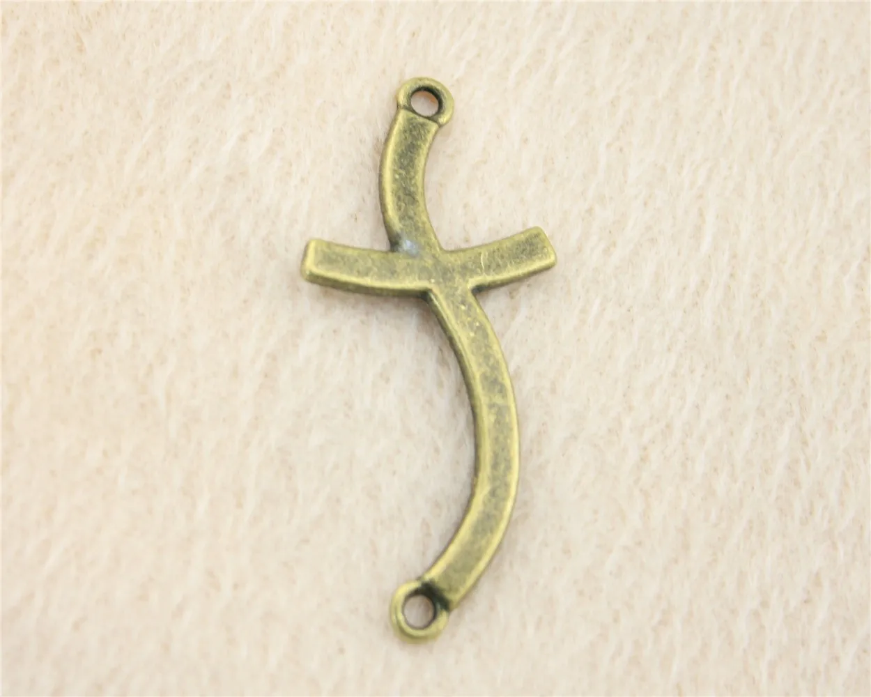 

35pcs/lot 45*20mm ancient bronze Cross Connector charm Pendants DIY jewelry for bracelet necklace earring