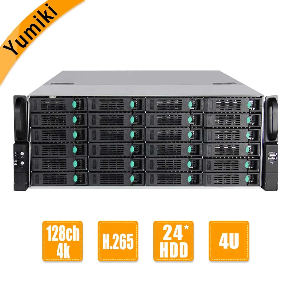 

128ch 4K/5.0MP/4.0MP/2.0MP NVR DVR Video Recorder H.265/H.264 24 SATA UHD IP Camera Surveillance Security CCTV System DIY