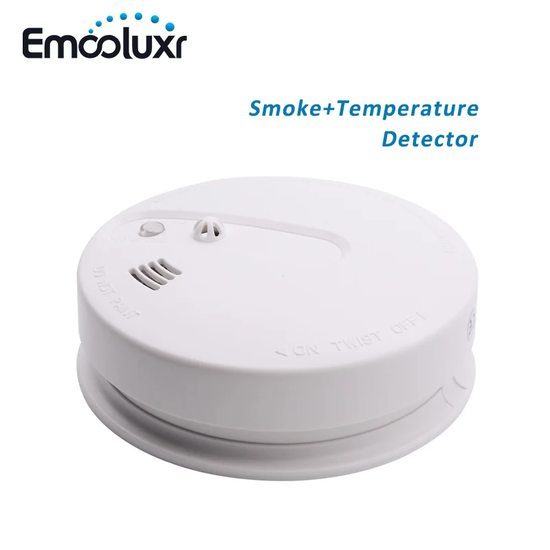 Wireless Smoke Heat Sensor Fire Alarm Detector for 433MHz Wireless