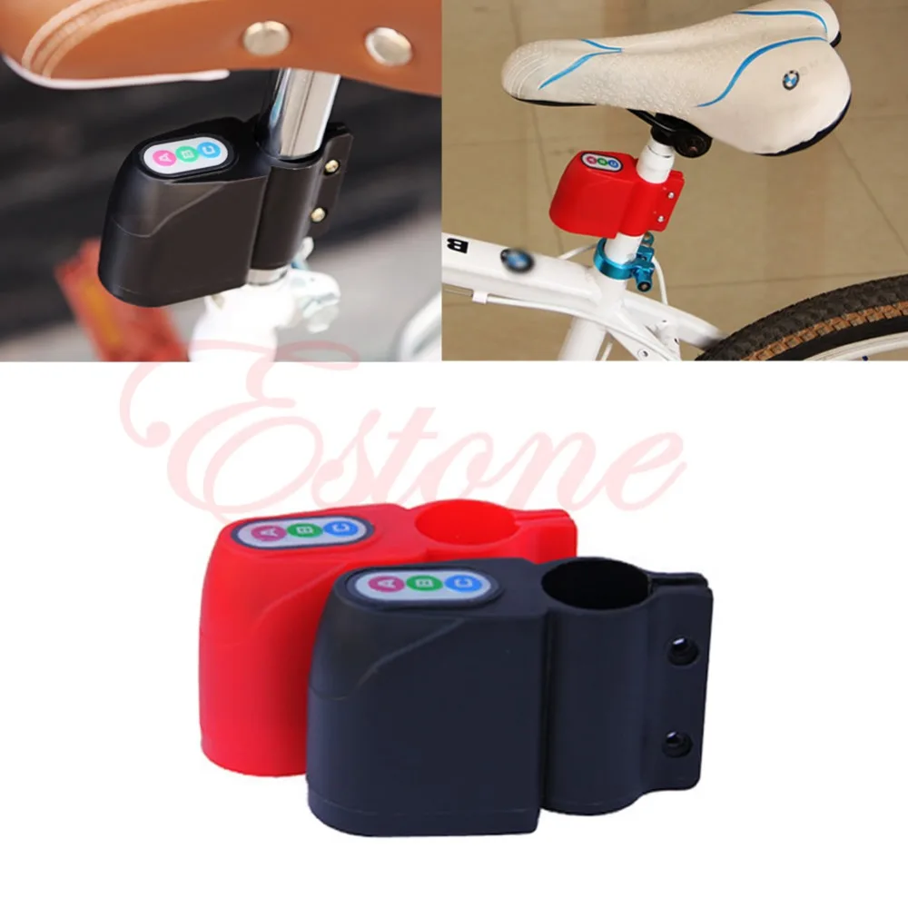 

Bike Alarm Lock Bicycle Motorbike Moped Cycling Security Sound Loud Anti-theft