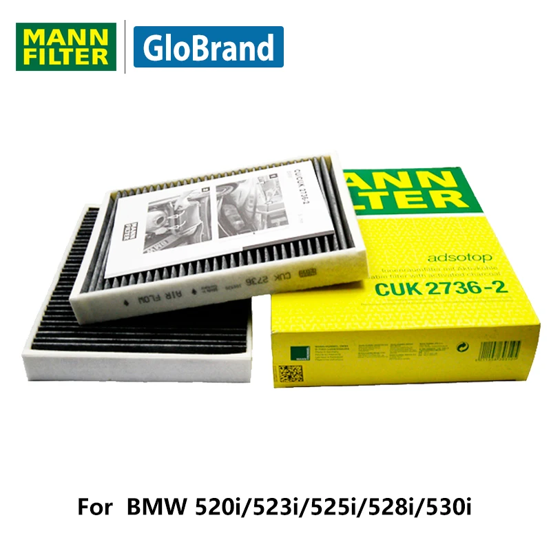 Mannfilter Карбон Фильтры для салона cuk2736-2 BMW 520i/523i/525i/528i/530i автозапчасти | Автомобили и