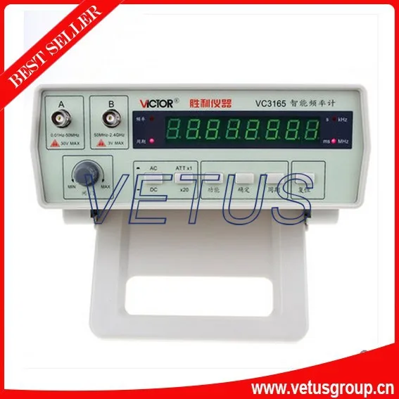 

VC3165 Portable frequency counter with Top Quality 0.01Hz - 2.4GHz Precision Frequency Meter Frequency Counter