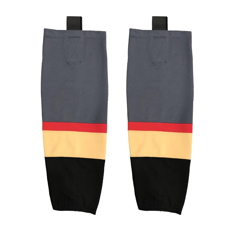 

JETS 100% Polyester Ice Hockey Socks Cheap Shin Guards For Team XW059
