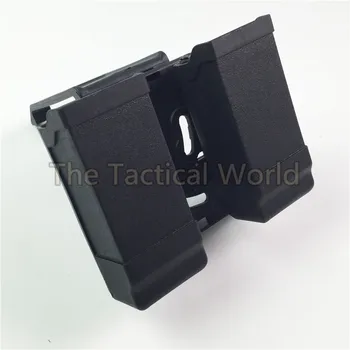 

Hunting Double 2 Magazine Belt Pouch Case Universal Pistol Cartridge Clip Holder Duty Belt Mag Box Pouches for GL M9 USP P226