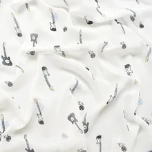 Новые шифоновые ткани высокой вискозы Весна и лето печатные ткани мульти-индивидуальность художественный стиль Мягкий