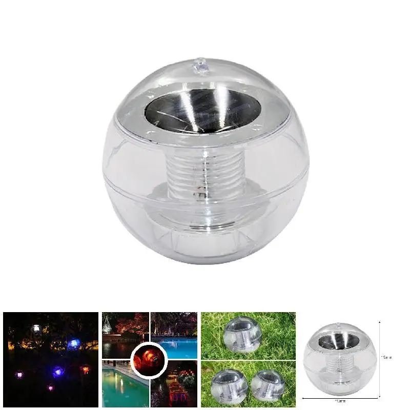 

Solar Powered LED Color Changing Light Lamp Floating For Outdoor Yard Garden Pool KH889