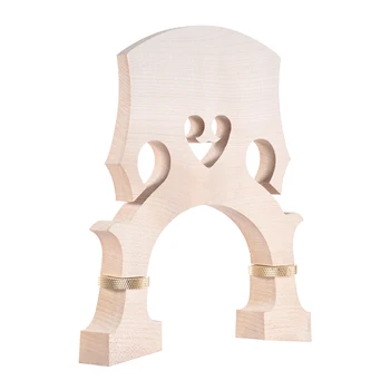 

Standard Maple Bridge Replacement Part for 3/4 4/4 Size Double Bass Adjustable Upright Double Bass Bridge
