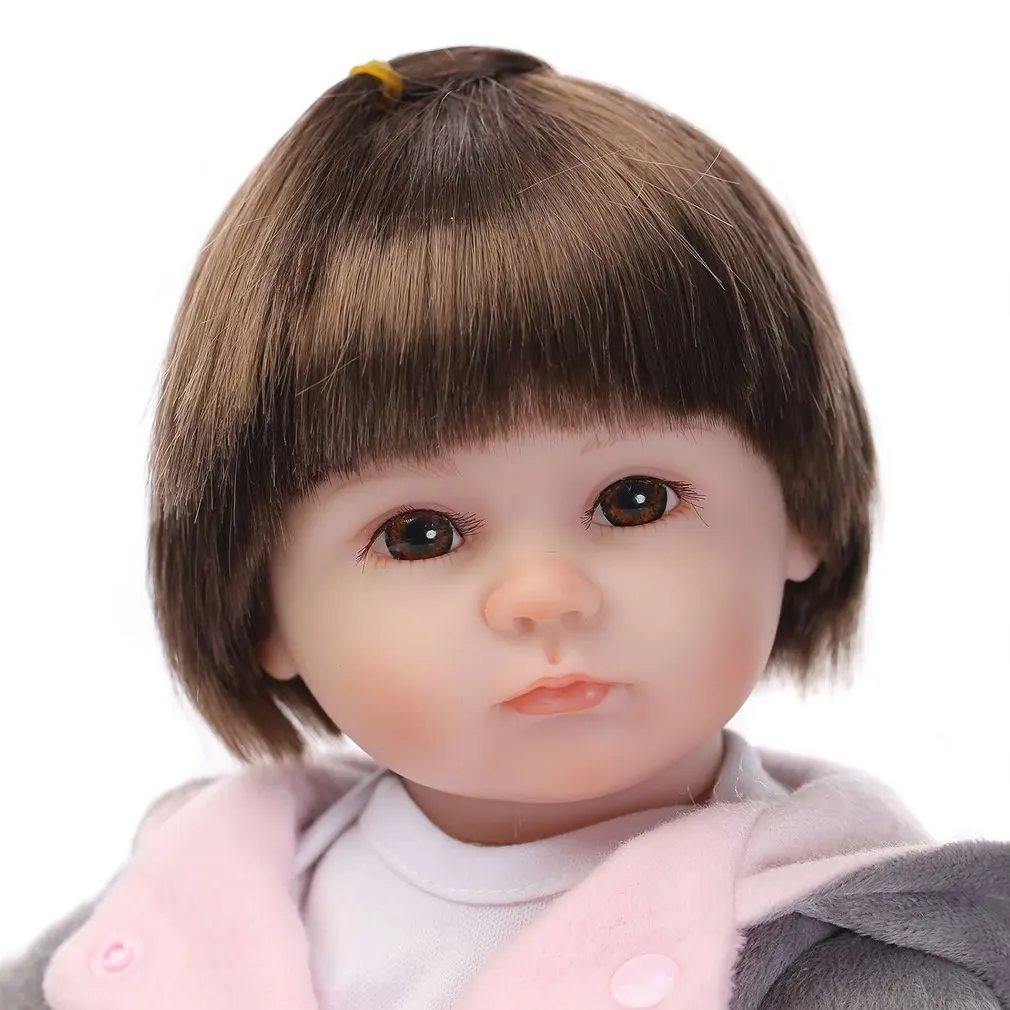 55 см милые Reborn Baby Doll игрушки Kawaii одежда панда Слон одежда мягкий силиконовый реалистичные новорожденных куклы для детей подарок для