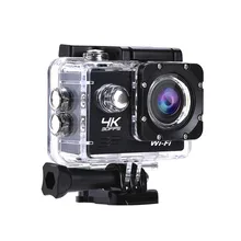 AT-Q1 Спортивная Экшн-камера 4K 1080P WiFi 2,0 дюймов 30 М Подводная Водонепроницаемая Спортивная камера для серфинга дайвинга аксессуар