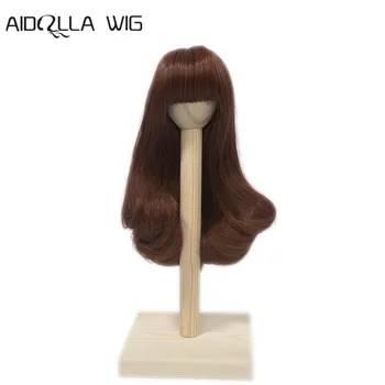 

Fashion Curly Hair Wig Hairpiece for 1/3 1/4 1/6 1/8 BJD SD LUTS Dolls Making & Repair Hot Sale Doll Accessories Handmade Toy