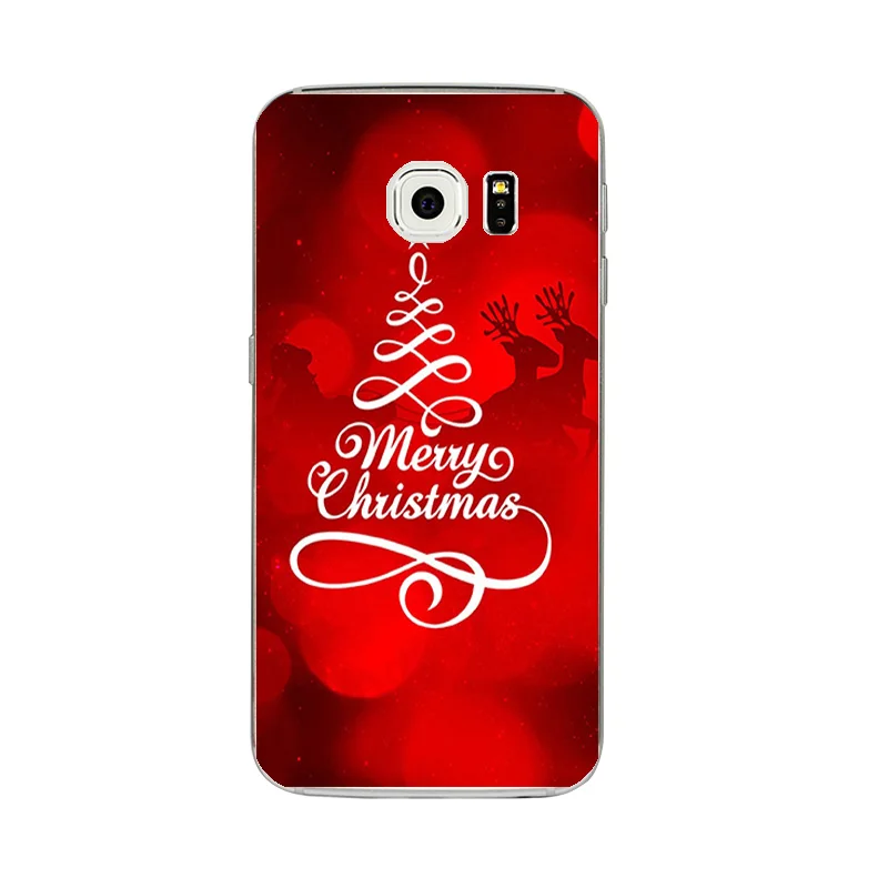 9999 09 Силиконовый чехол для Galaxy S6 Edge Plus чехол для телефона для Samsung Galaxy S6 оболочка для C5 C5Pro C5000 крышка с Рождеством узор - Цвет: 9999 09