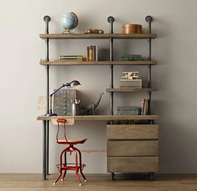 The cherdak мебель в стиле лофт. стол полка в стиле лофт. стол в стиле лофт с полочками. шкаф лофт индастриал. книжный стеллаж лофт индастриал.