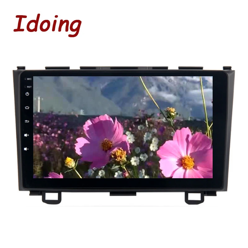Sale Idoing 1Din 9"Android8.0/7.1For Honda CRV 2006-2011 4G+32G 8Core Car GPS Multimedia Player Steering-Wheel Navigation Fast Boot 3