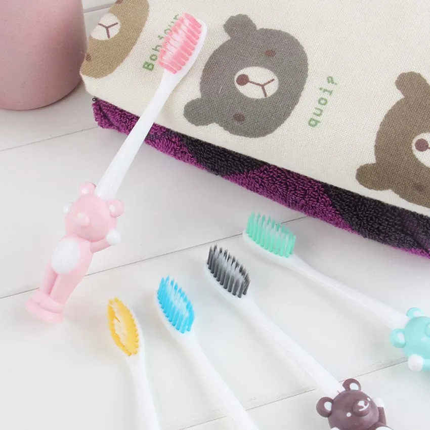 2Pcs/Lot Baby Toothbrush Teether Training Children Tooth Brush Soft
