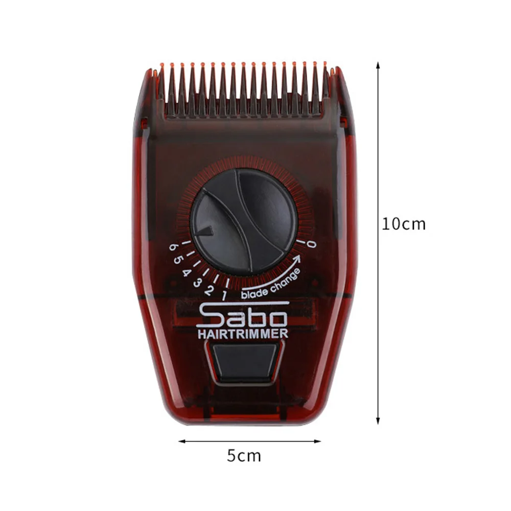 Многофункциональный ручной триммер для волос парикмахерская стрижка гребень для волос портативный мини регулируемый гребень для волос