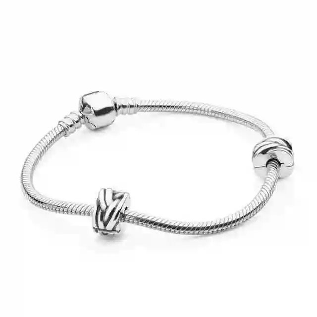 

Kaliyah Silver Bracelet Sterling 925 Moments Starter Set Fit Original Diy Jewelry Bracelets One Set