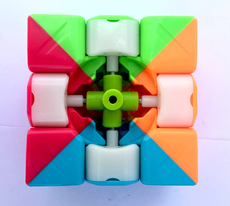 Qiyi Warrior W Красочный 3x3x3 куб 3 слоя магический куб профессиональный конкурс Cubo 3x3 Neo головоломка скоростной куб игрушки для детей