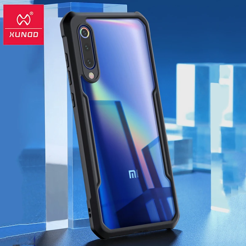 XUNDD Airbag Shockproof Case For Xiaomi Mi9 Cover 360 Full Protective Transparent Back Cover for Xiaomi Mi 9 Case Coque