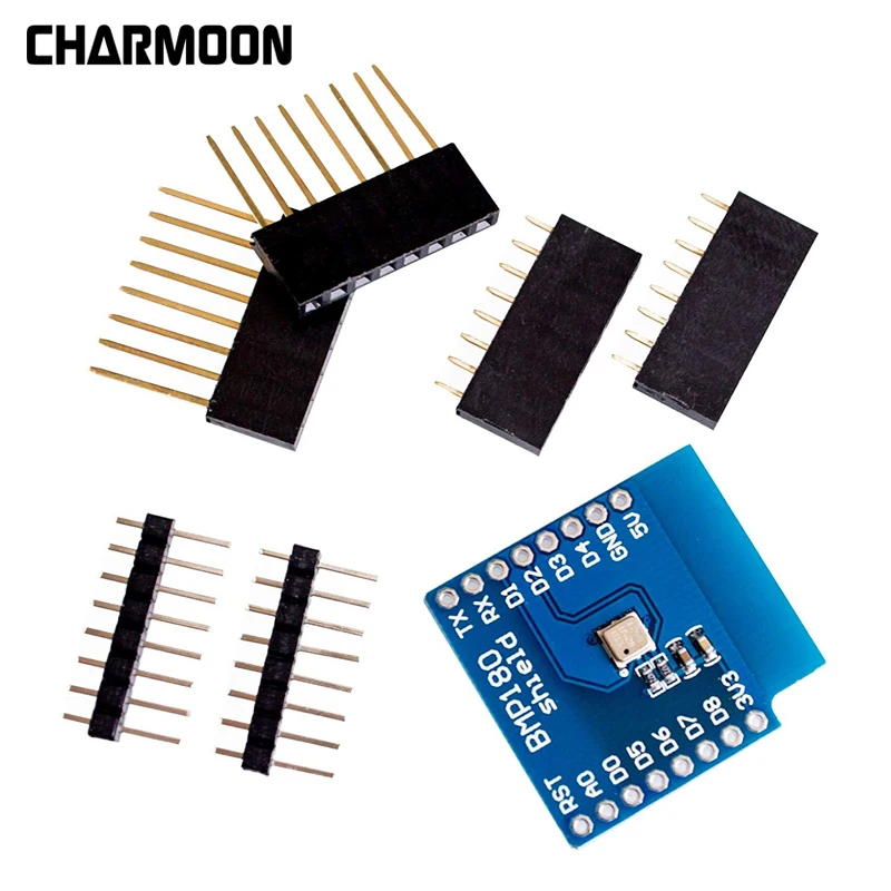 Цифровой модуль платы датчика атмосферного давления BMP180 для Wemos D1 MINI ESP8266 сменная
