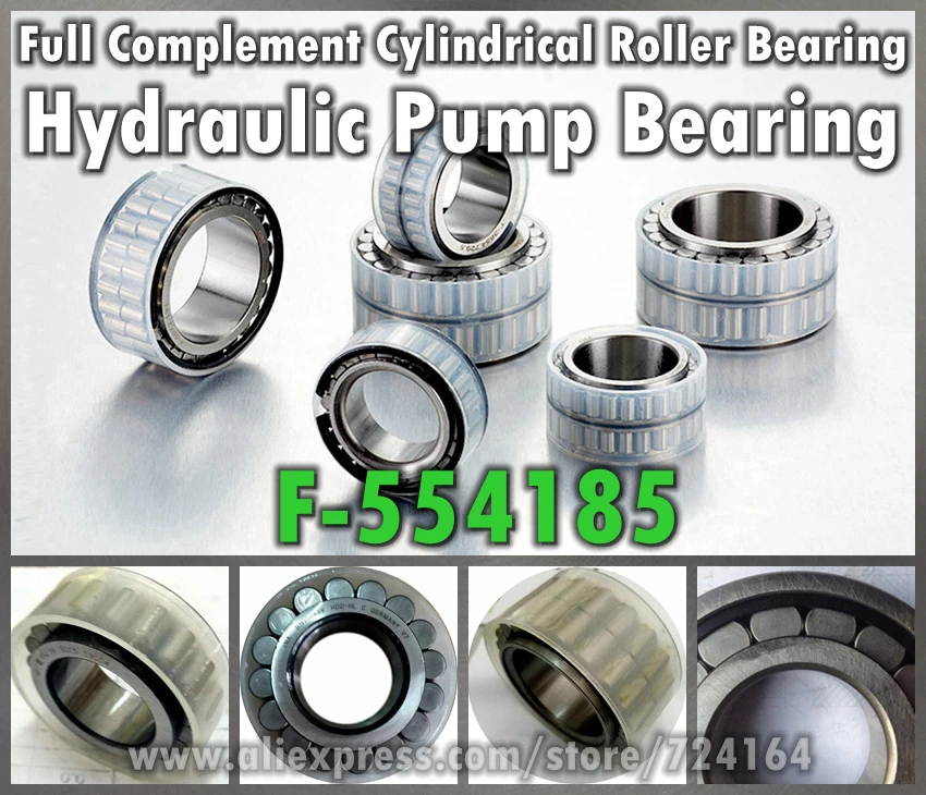 

Full Complement Cylindrical Roller Bearing F-554185 17*37*14mm For Main Shaft Of Hydraulic pump Printing press machine bearing