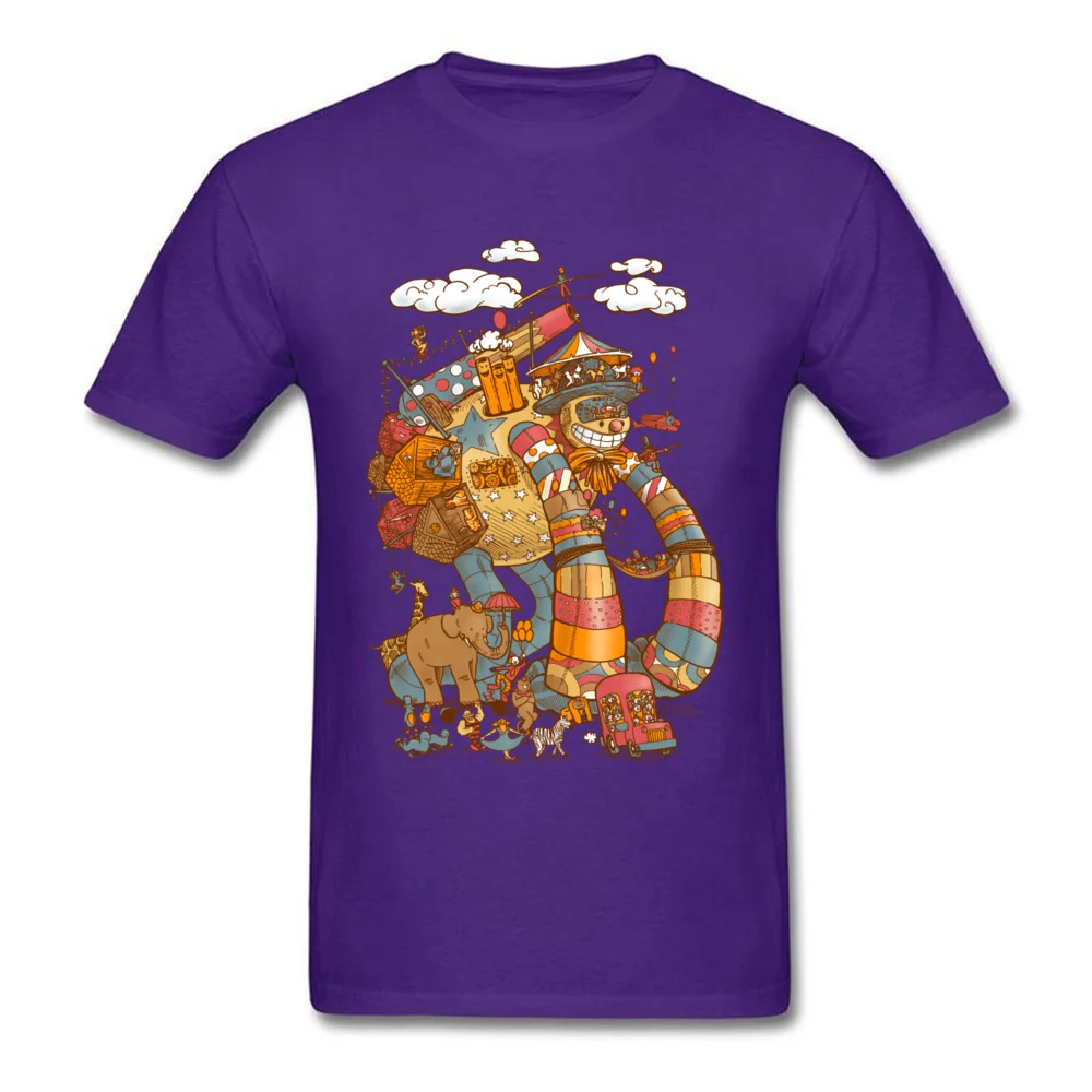 The CircutBot 3D Printed Summer 100% Cotton O Neck Men Tops Tees Summer Tops Tees 2018 Short Sleeve Top T-shirts The CircutBot purple