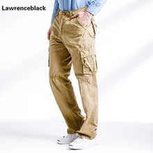 Мешковатые брюки-карго мужские мужские брюки Карго Мульти Карманы Мужские повседневные брюки мужские армейские брюки плюс размер брюки мото hommes 676