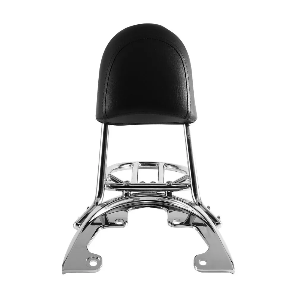 

240 Sissy Bar Backrest Luggage Rack Baseplate Fit For Harley VRSCAW VRSCDX VRSCX 07-11