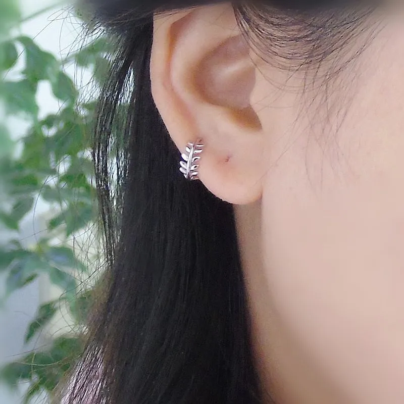 Серьги из серебра 925 пробы Bauhinia с буквенным принтом женские серьги стерлингового