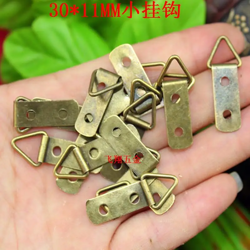 Buy 30*11MM Antique Triangle small hook Decoration
