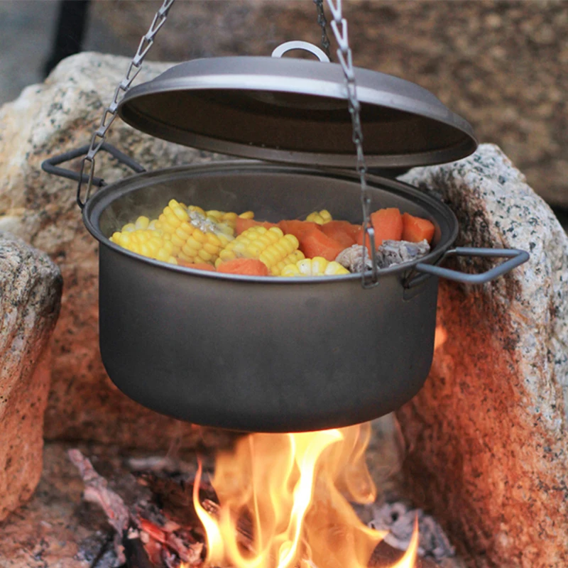 Keith Titanium pan 2.5l olla camping Utensilios de cocina al aire libre camping senderismo traving Caza picnic cocina Utensilios 350g ti6018 Keith Titanium pan 2.5l olla camping Utensilios de cocina al aire libre camping senderismo traving Caza picnic cocina Utensilios 350g ti6018