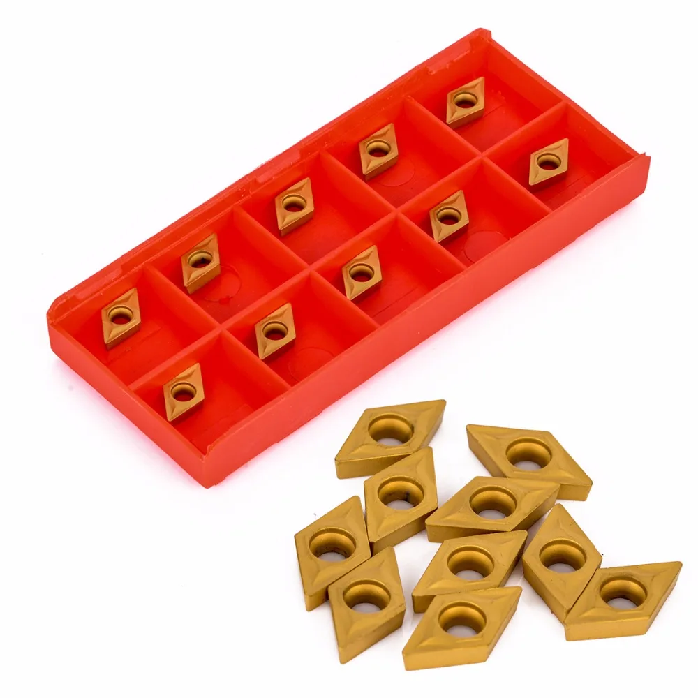 10pcs/lot DCMT070204 YBC251 Carbide Inserts High Quality Insert with