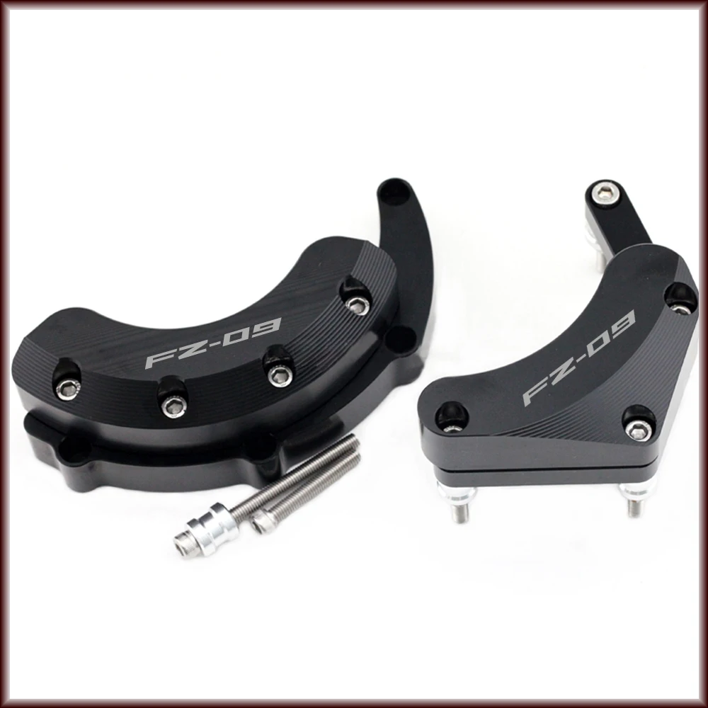 

Для YAMAHA FZ09 FZ 09 FZ-09 2014-2018 2017 2016 чехол для двигателя ползунок защита от удара мотоциклетная защитная крышка левая и правая